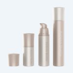 Matte Smooth 15ml 30ml 50ml Airless Bottles Men Skincare Packaging 1oz Plastic Face Cream Serum Pump Bottle
