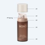 30ml 50ml 75ml 100ml 150ml 200ml Mono Pp Cream Airless Bottle Airless Lotion Pump Bottle Toothpaste Cosmetic - 图片 2