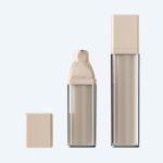 15ml 30ml High Quality 50ml 1oz Acrylic Square Airless Pump Bottle For Lotion Serum Cosmetic