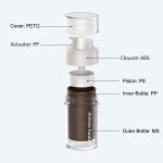 Factory sales Best Luxury AS/MS Aluminum 30ml 50ml Compression Airless Eye Cream Bottle - 图片 2