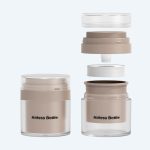 50ml Airless Pump Bottle Luxury Lotion Serum Bottle Plastic Cosmetic Airless Cream Jar