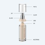 晟祺厂家真空乳液精华分装瓶 定制 15-50ml 按压牙膏化妆品包装瓶 - 图片 3