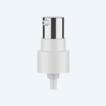 Cosmetic White Aluminum Plastic Smooth Cream Pump Treatment Pump