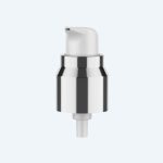 Luxury Cream Gold Silver Pump 0.25ml 20/410 Aluminum Treatment Pumps Bird Mouth Dispenser Pump For Skin Care Bottle