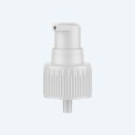 24mm Plastic Treatment Pump Ribbed Cream Pump