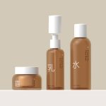 Face Cream PETG Bottle Jar Package Set Luxury 240ml 120ml Empty Round Lotion Cosmetic Bottle for Free