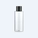 Best Price Cosmetic Bottle with Black Flip Cap for Serum/ Toner/ Lotion Cosmetics Containers 55ml for PET Plastic
