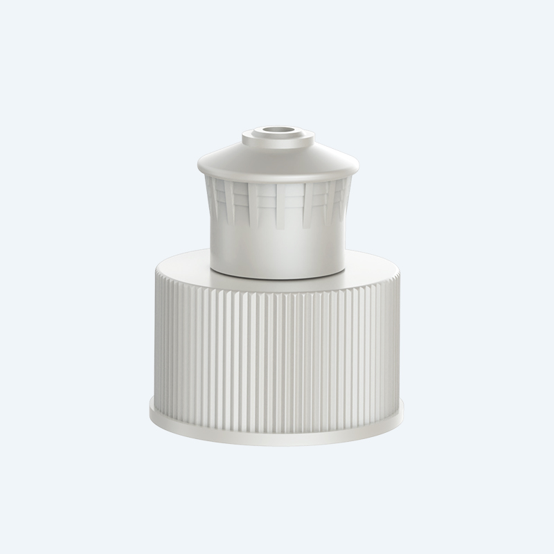 207A Wholesale 24/410 28/410 Plastic Twist Top Point Mouth Cap Long Nozzle Cap Plastic Push Pull Cap For Water Bottle - 图片 1