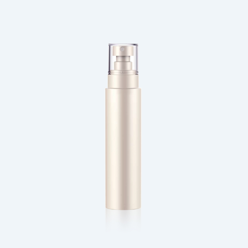 20A1-0100 Luxury Cosmetic 100ml Airless Bottle Lotion Foundation Serum Face Cream Press Pump Bottle With Clear Cap - 图片 1