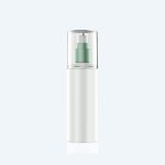 120ml White Cosmetic Bottle Lotion Foundation Face Cream Press Pump Bottle With Big Cap