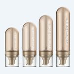 Luxury 60ml 80ml 100ml Round Clear Lotion Container PET Cream Bottle Cosmetic Packaging Lotion Bttles