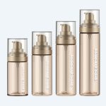 Manufacturer Supply 2oz 4oz PET Empty Toner Lotion Bottles Round Bottom Lotion Pump Dispenser Bottle