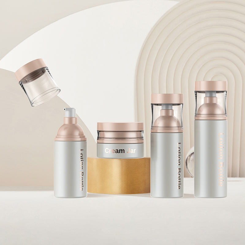 2219-2319 Wholesale PET Skincare Bottles Packaging Serum Lotion Pump Bottle 100ml 115ml 140ml PETG Cosmetic Packaging Set - 图片 1