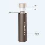 晟祺30ml圆柱双层按压式乳液瓶可替换装 乳液精华瓶化妆品分装瓶 - 图片 2