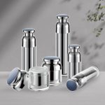 Acrylic Lotion Bottles And Jars With Lids Skincare Empty Bottle Of Cosmetic Skincare Serum Custom