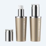 Luxury Alu 30ml Discharge 0.25ml Ms Body Lotion Bottle For Woman Essence Beauty Man Cream Bottle