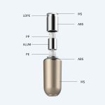 Manufacturer Supply Custom Luxury Alu 15ml 30ml 50ml Cosmetic Skincare Packaging MS Material Lotion Bottle - 图片 2