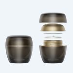 晟祺50g深色圆形面霜瓶 素颜霜苹果宝宝霜瓶 厂家直供化妆品包装瓶