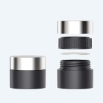 单层护肤品包材小罐膏霜瓶 食品级防漏 可定制美妆小样罐