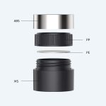 单层护肤品包材小罐膏霜瓶 食品级防漏 可定制美妆小样罐 - 图片 2