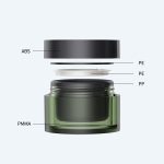 晟祺直销50g双层亚克力化妆品罐 高透防摔 精致美妆膏霜收纳罐 - 图片 2