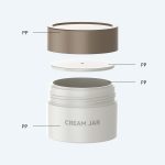 浙江晟祺源头工厂PP膏霜罐化妆品瓶盒面霜护手霜面膜膏霜包装瓶 50ml100ml150ml200ml - 图片 2