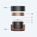 晟祺厂家50g30g15g亚克力膏霜瓶 膏霜广口瓶 双层精华面霜分装瓶 - 图片 2