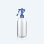 Hot Sale PET Spray Bottles Empty 300ml Blue Cosmetic Plastic Trigger Bottles