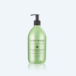 New Design 500ml Cosmetic Packaging Container Body Wash Shower Gel Shampoo Pet Plastic Bottle with Plastic Pump