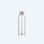 New Design Round Smooth PET 120ml Empty Plastic Cosmetic Container for Cleanser Toner Bottle Shampoo Lotion Cream