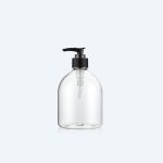 500ml 28/410 PET Plastic Cosmetic Bottle - Pump for Lotion, Body Milk, Baby Shampoo, Conditioner, Premium Packaging