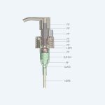 Dispenser Cream Lotion Pump,Makeup Remover Cream Oil Pump, 24/410 Makeup Removal Oil Pump Dispenser Cream Pump - 图片 2