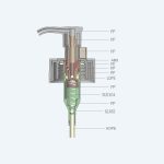 Cosmetic Dispenser Pump Cleaning Oil Dispenser Pump Clip Lock Pump - 图片 2