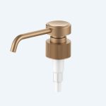 Long Nozzle Waterproof/Leak-proof Ribbed Plastic Bottle Pump Dispenser