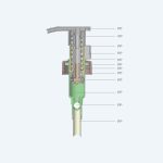 Wholesale Luxury 33mm All Plastic Cosmetic Baby Body Cream Recyclable Lotion Pump 28/410 & 33/410 Hand Left Right Screw - 图片 2