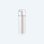 120ml Cleansing Foam Bottle PET Cosmetic White Foam Pump Bottle Skincare Packaging