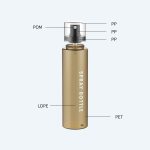 80/100/120ml PET Empty Toner Fine Mist Spray Bottle, Sprayer Pump Customized Cosmetic Screen Printing - 图片 2