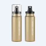 Manufacturer Supply Good Quality 0.1cc Double Cover Superfine Sprayer 100ml Pet Round Mist Spray Bottles