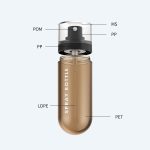 Cosmetic Packaging Mist Small Spray Portable Hair Mist Spray Bottle Plastic Cosmetic Sprayer Bottle 60ml 80ml - 图片 2