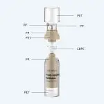 30ml双层按压隔离真空瓶30ml保湿乳液精华替换锁鲜面霜瓶 - 图片 2