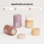 15g Cylinder Lipbalm Tube Packaging Pp Lip Film Container Cosmetic Deodorant Bottle Plastic Twist Up Lip Balm Bottle - 图片 4
