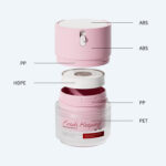 晟祺真空喷雾瓶按压锁鲜真空瓶空瓶水乳分装瓶旅行便携化妆品瓶 - 图片 2