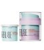 Refillable airless cream jar with replaceable inner container