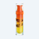 50ml Round Cylinder Double-layer Airless Bottle Transparent Cap PP Spring Outside Pump Round Bottom Design