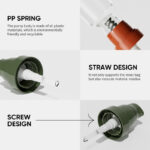 晟祺厂家直销真空内膜袋玻璃瓶环保减塑低价粉底精华瓶 - 图片 5