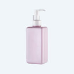 250ml Plastic Emulsion Pump Bottle Square PETG Press Bottle Perfume Empty Lotion Shampoo Face Wash Cosmetics Bottles
